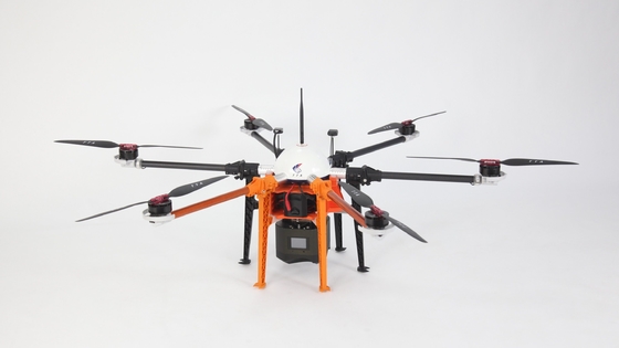 M6E-EDU 6 Άξονας Agri Uav Pulverizadora Agricola Fertilizer Drone για τη γεωργική ψεκασμό