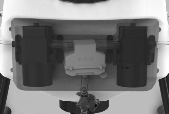 Ανερόπλεκτο Tta Drone 4K Γεωργικό ψεκασμό με GPS Γεωργικό ψεκασμό 5kg Max ασφαλές φορτίο