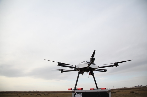 Ετικέτα αυτοκόλλησης M6FA Γεωργία Drone Sprayer Uav για φουμιγμό και φροντίδα καλλιεργειών