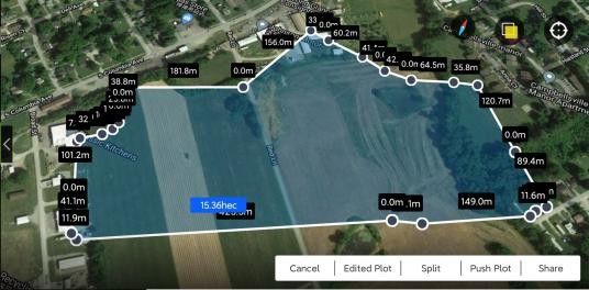 Γεωργικό UAV Drone 30 κιλών ωφέλιμου φορτίου ISO9001 Λειτουργία Υψηλής Απόδοσης