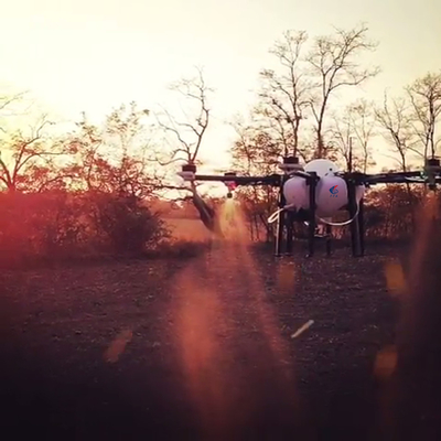 TTA 10L Dcu και αυτόματο πρόγραμμα UAV κτήμα ψεκασμού Drone ψεκαστήρα