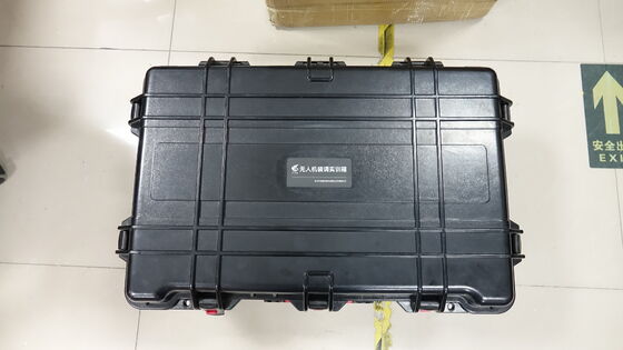 Υψηλής ακρίβειας 12000 W Διάρκεια πτήσης Εκπαιδευτικό εκπαιδευτικό μη επανδρωμένο αεροσκάφος με σχήμα ψεκασμού τομέα για τη γεωργία