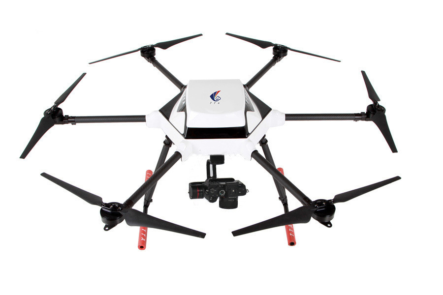 Ετικέτα αυτοκόλλησης M6FA Γεωργία Drone Sprayer Uav για φουμιγμό και φροντίδα καλλιεργειών